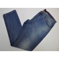 Прямые голубые джинсы с ширинкой на пуговицах для мальчика-подростка Cocomero