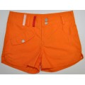 Оранжевые хлопковые шорты для девочки IANA