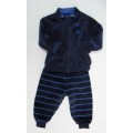 Синий велюровый спортивный костюм для малыша LUPILU